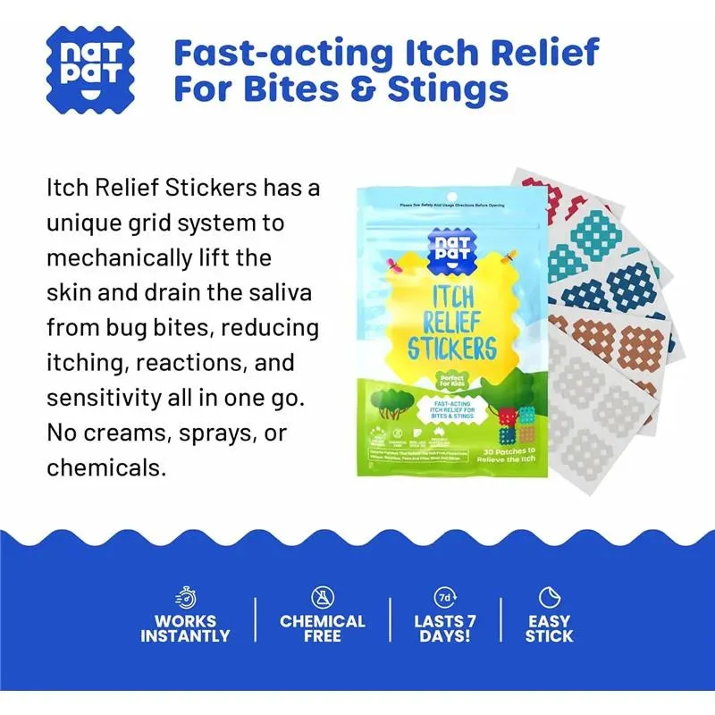 Natpat - Magicpatch | Natural Itch Relief | Bug Bite Relief Patches - Image 5
