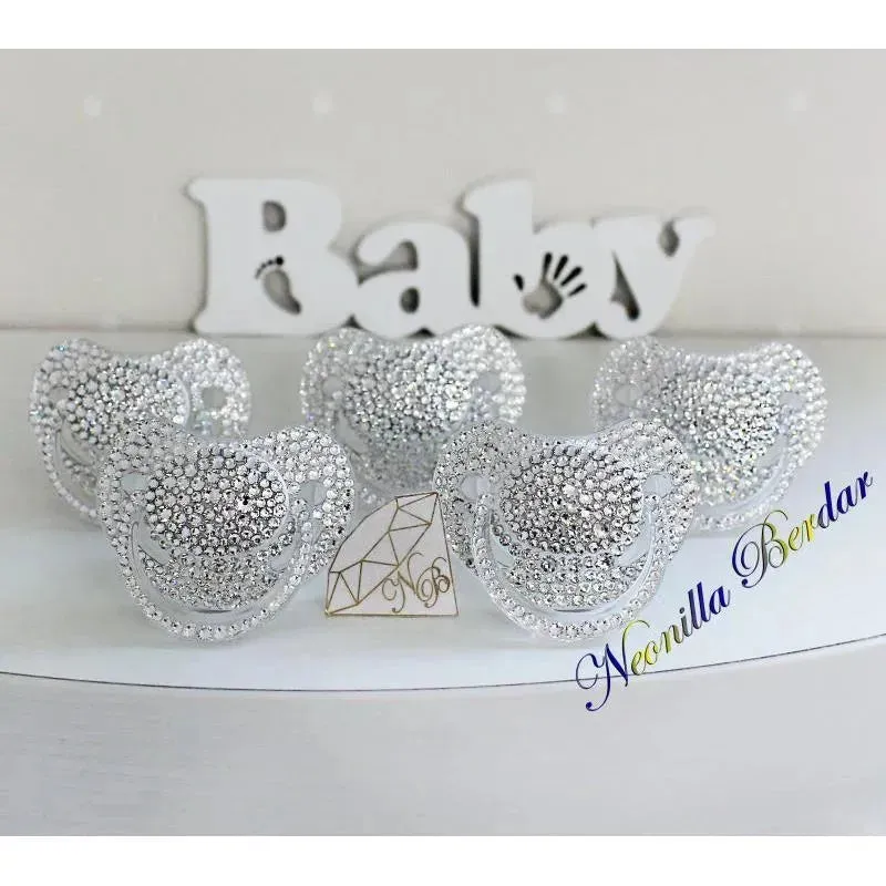 Neonilla Crystal Orthodontic Pacifier With Crystals Bling Dummy - Image 2