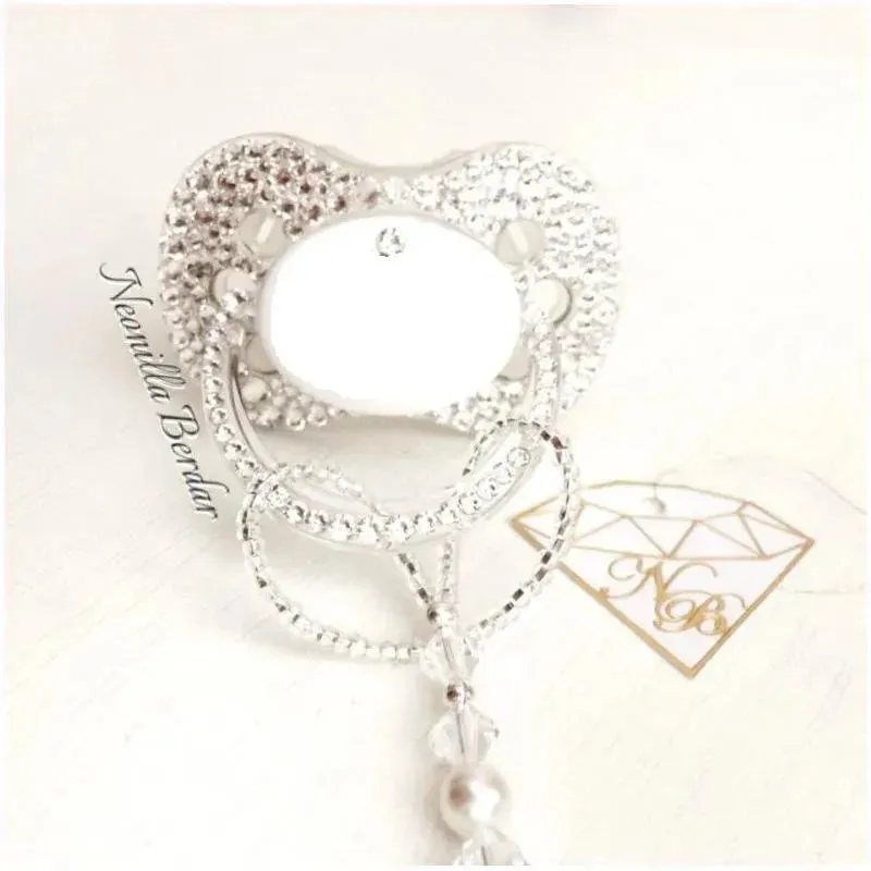 Neonilla Crystal - Pacifier With Swarovski Crystals. Bling Dummy