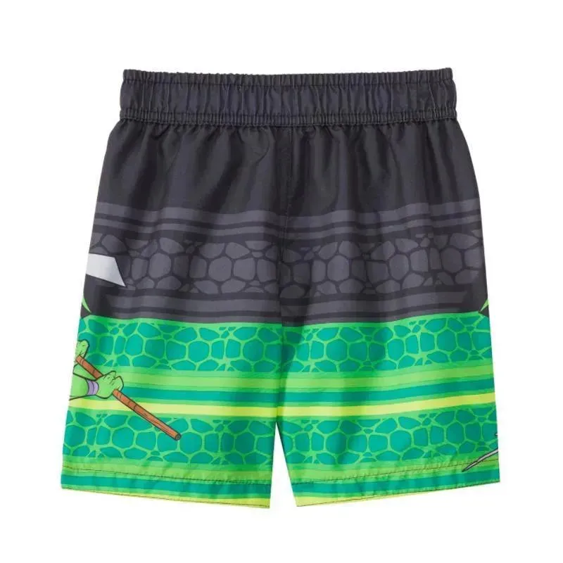 Nickelodeon Boys' Teenage Mutant Ninja Turtles Swim Trunks 24M - Image 2