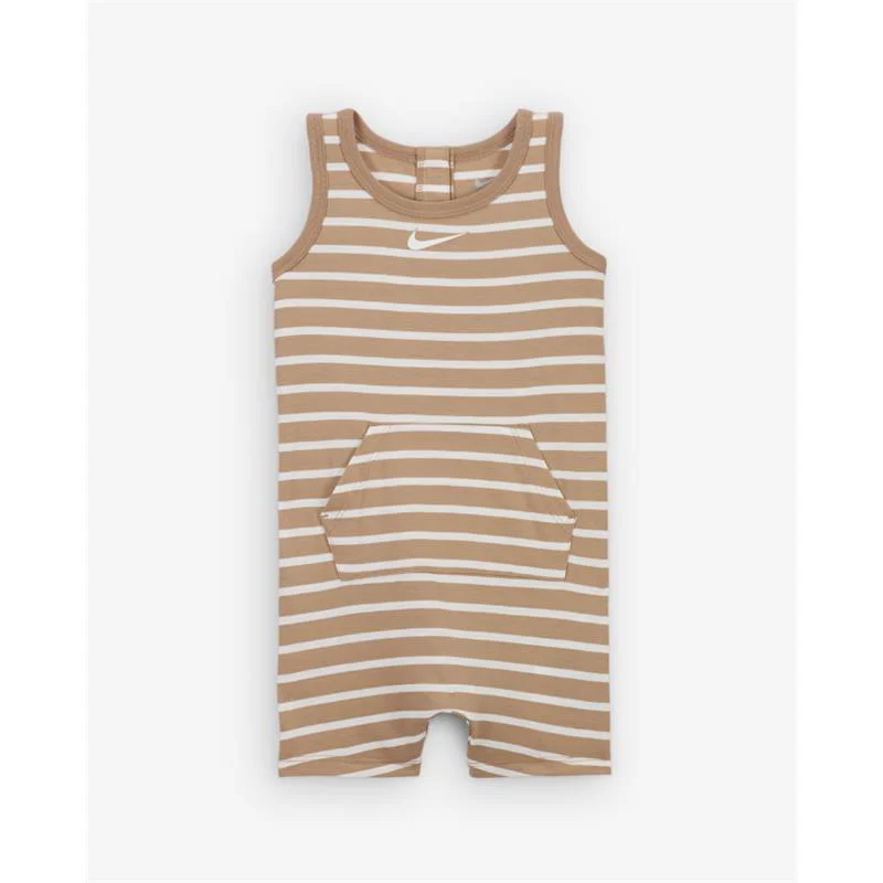 Nike - 2Pk Essential Tank Short Sleeve Romper Hemp - Image 2