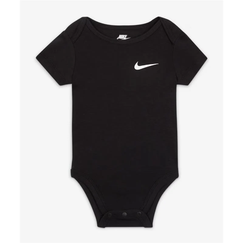 Nike - 3Pk Mini Me Bodysuit Newborn Baby Black/White - Image 4
