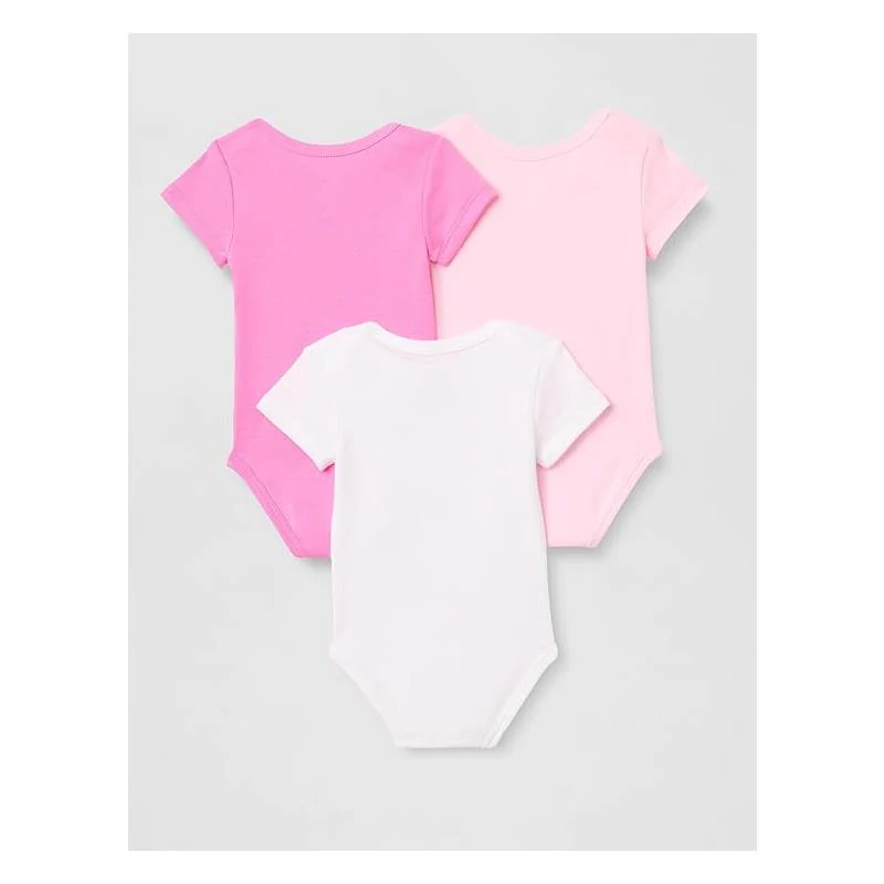 Nike - 3Pk Mini Me Bodysuit Pink Foam - Image 2
