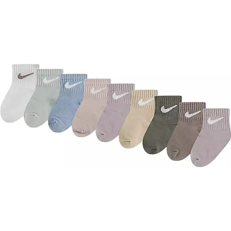 Nike Baby - 9Pk Infant Ankle Socks - Image 3