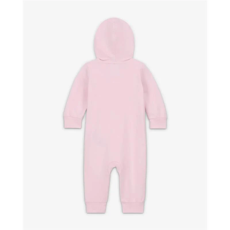 Nike Baby - Girl Footed Coverall Pink - Image 2