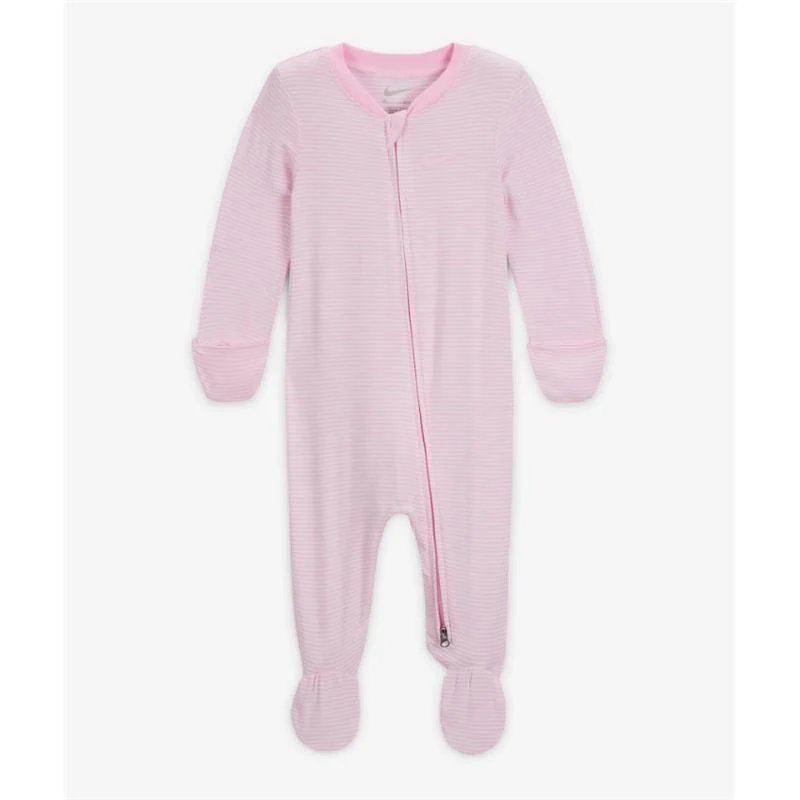 Nike Baby - Striped Footed Coverall