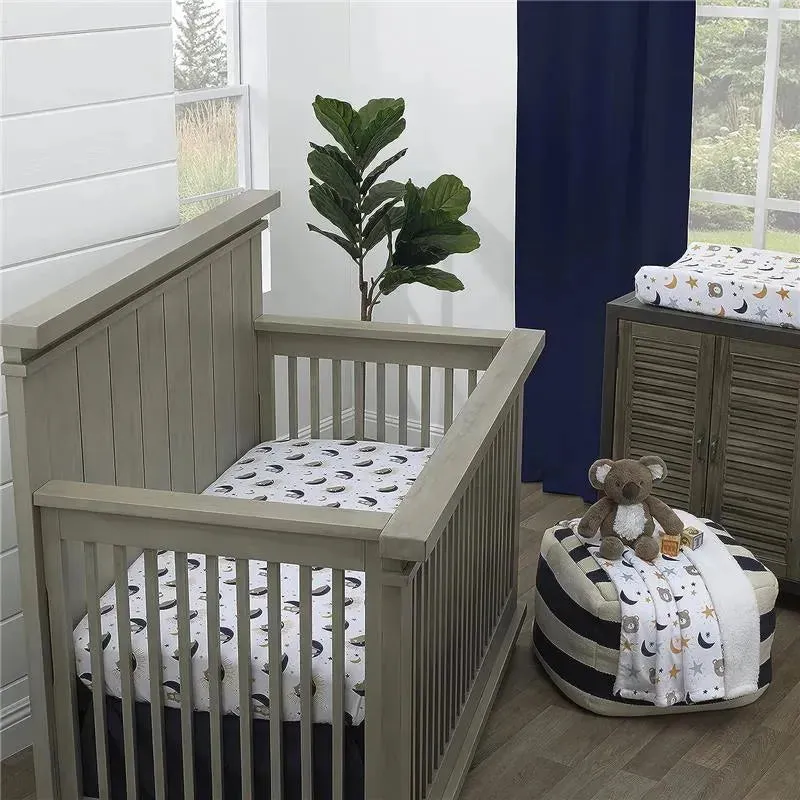 Nojo - 4Pk Goodnight Sleep Tight Crib Bedding Set - Image 8