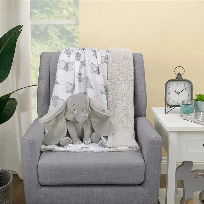 Nojo - Disney Dumbo Grey Super Soft Plush Stuffed Animal - Image 2