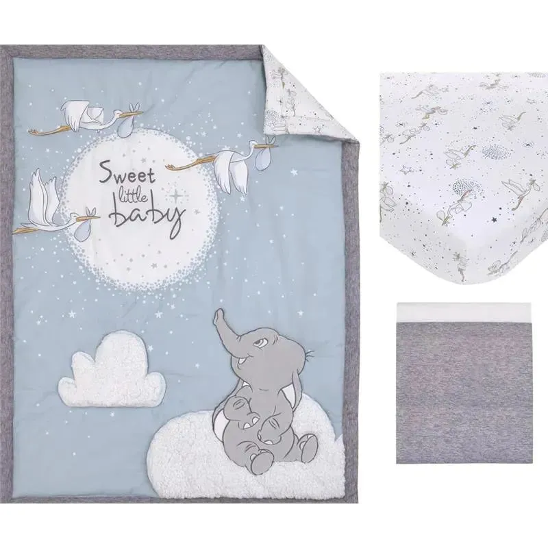 Nojo - Disney Dumbo Sweet Little Baby Bedding Set - Image 5