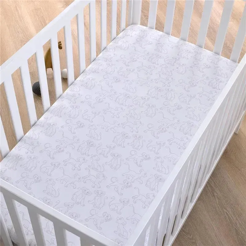 Nojo - Disney Lion King - Wild About You Fitted Crib Sheet - Image 4