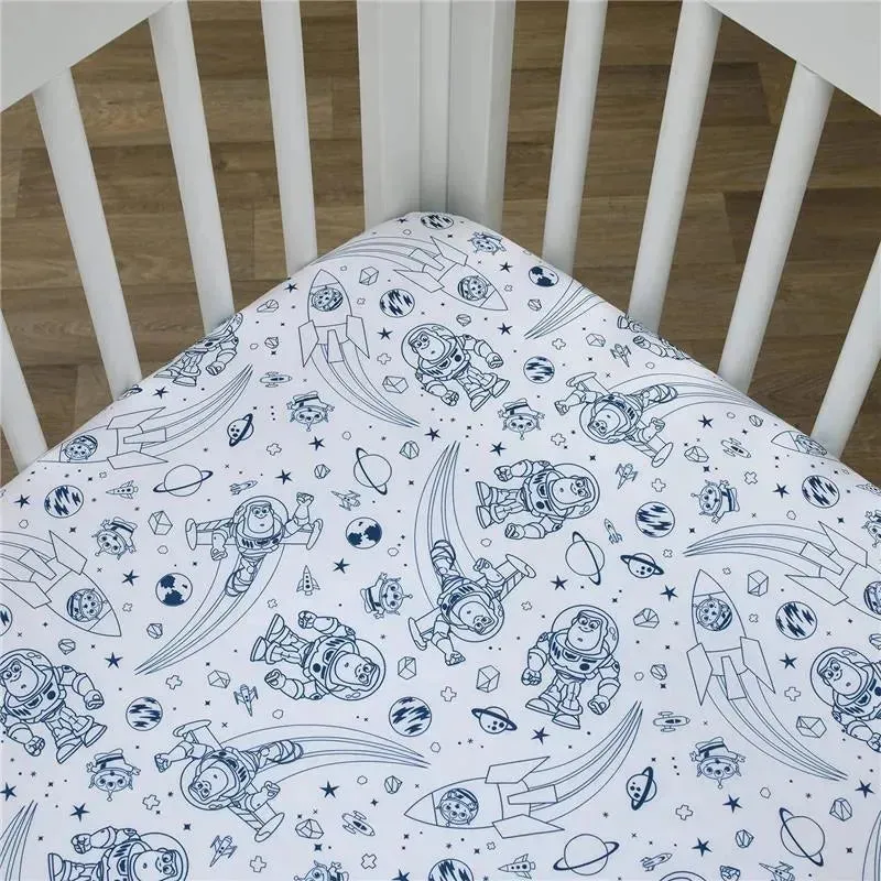 Nojo - Disney Toy Story Outta This World Fitted Crib Sheet - Image 3