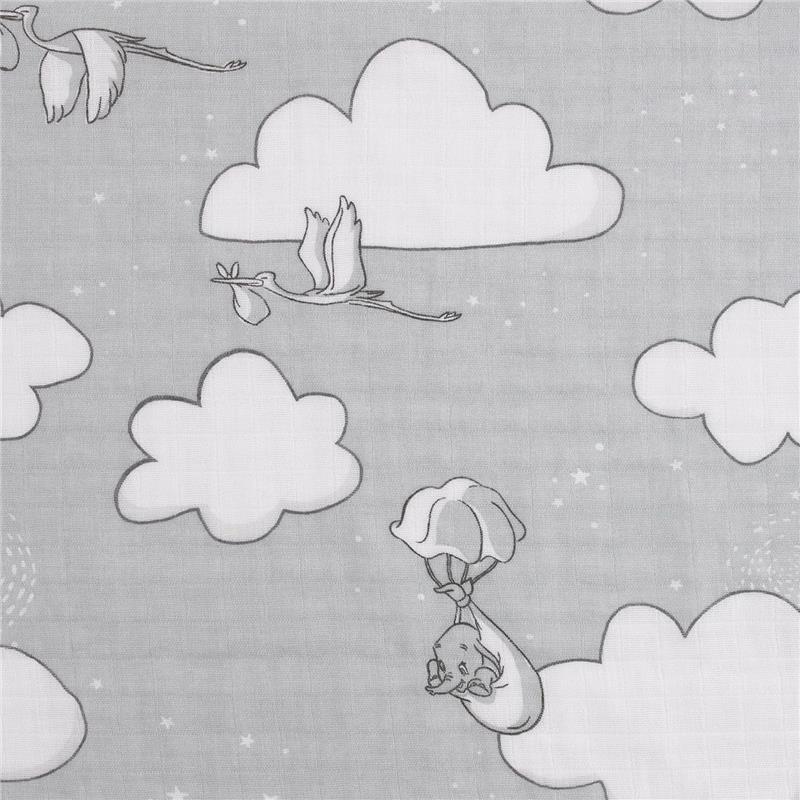 Nojo - Dumbo 3 Pk Printed Muslin Swaddles - Image 8