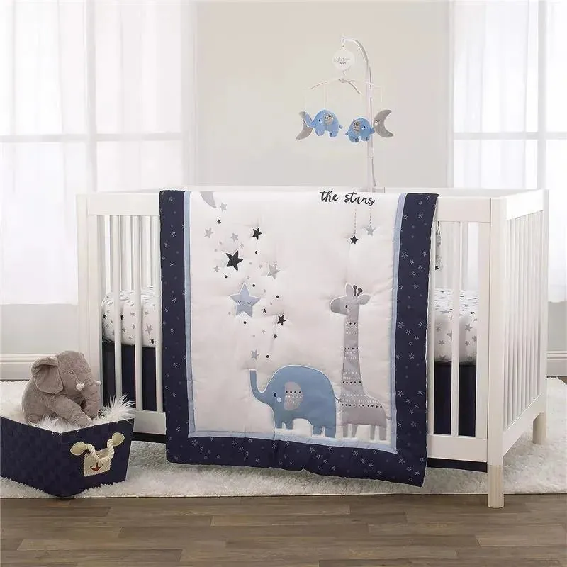 Nojo - Shine On My Love Fitted Crib Sheet Boy - Image 2
