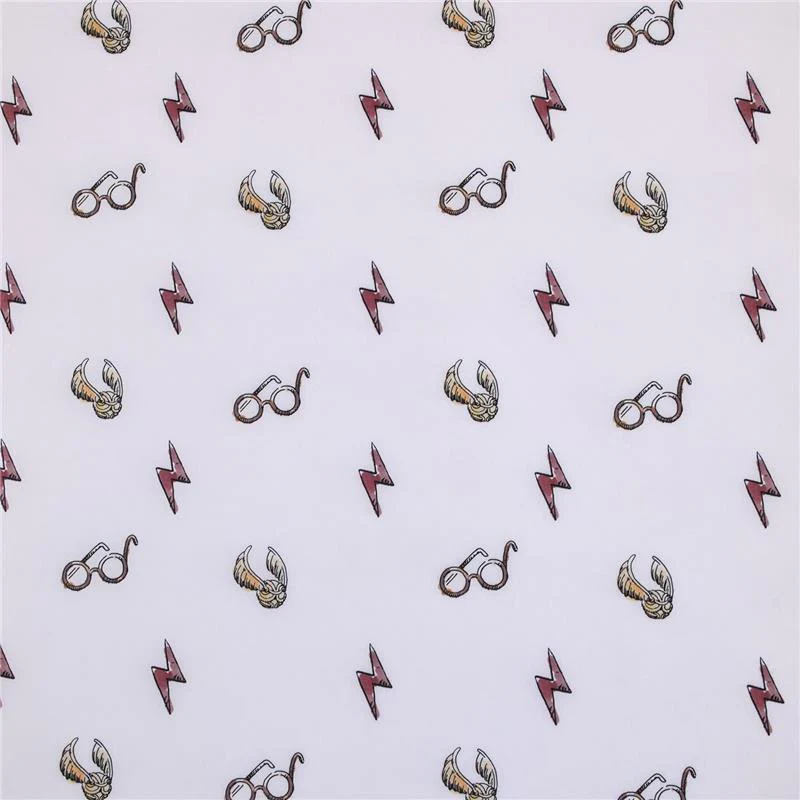 Nojo - Warner Brothers Harry Potter Lighting Bolt Crib Sheet - Image 4