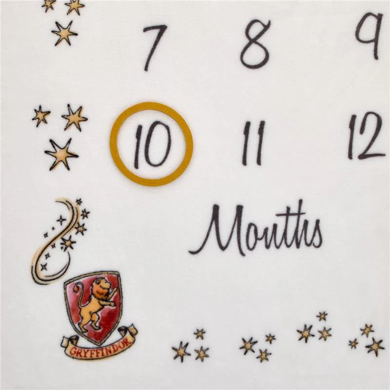 Nojo - Warner Brothers Harry Potter Magical Moments Milestone Blanket - Image 2