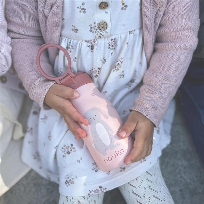 Nouka 10 oz Insulated Stainless Steel Kids Water Bottle, Fleur the Ballerina - Image 6