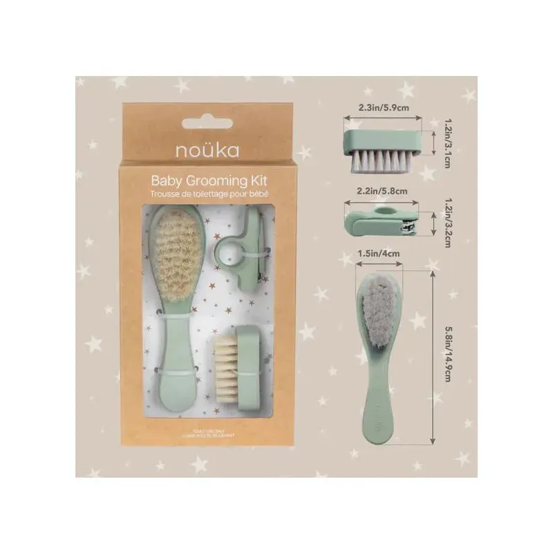 Nouka - Baby Grooming Kit, Leaf - Image 4