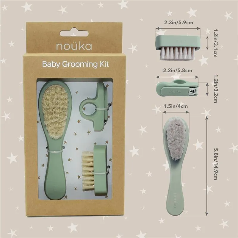 Nouka - Baby Grooming Kit, Soft Blush - Image 3