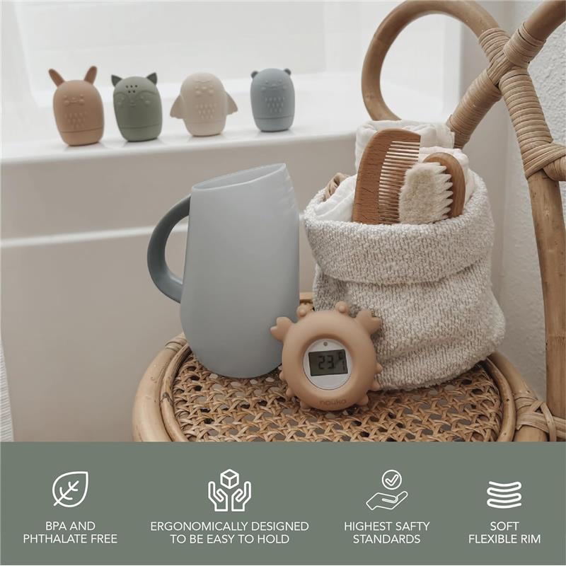Nouka Bath Rinse Jug, Soft Blush - Image 4