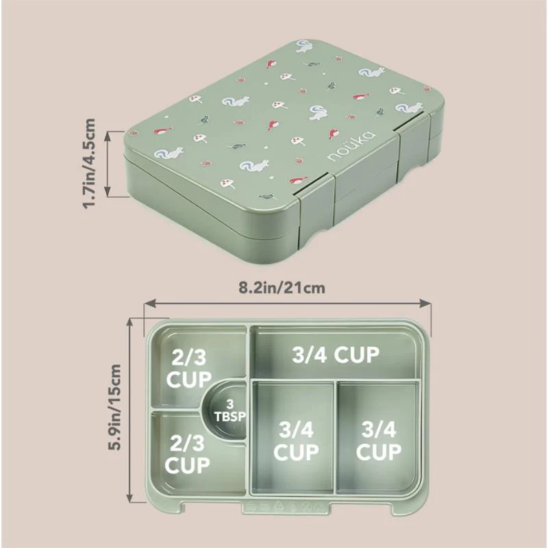 Nouka Design Bento Lunch Box, Dazzle - Image 5