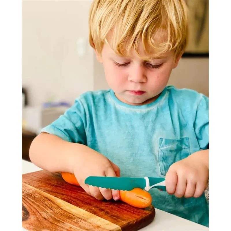 Nouka - Kiddkutter Child Safe Knife, Green - Image 2