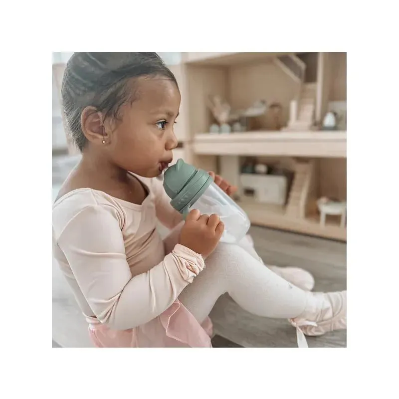 Nouka - Non- Spill Weighted Straw Cup 9 Oz, Soft Sand - Image 7