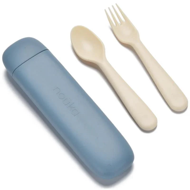 Nouka - Reusable Utensil Set & Carry Case Wave