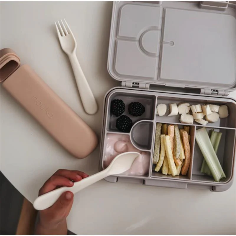 Nouka - Reusable Utensil Set & Carry Case Wave - Image 2