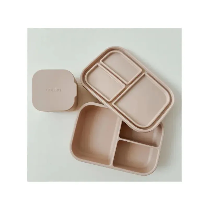 Nouka - Small Silicone Sealed Snack Box, Leaf - Image 7