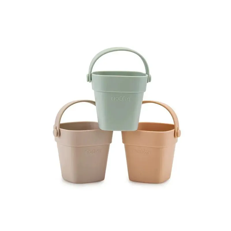 Nouka - Tiny Buckets Bath Toys, Sunset - Image 2