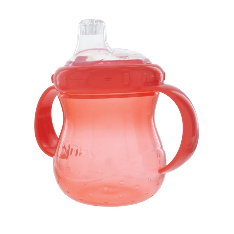 Nuby - 10Oz 2 Handle No Spill Cup, 1Pk, Assorted Colors - Image 2