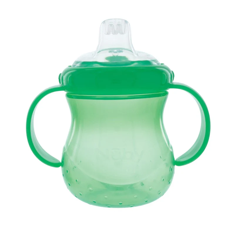 Nuby - 10Oz 2 Handle No Spill Cup, 1Pk, Assorted Colors - Image 3