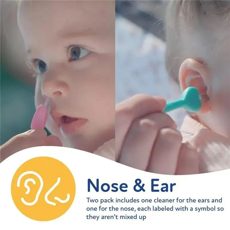 Nuby - 2Pk Baby Ear And Nose Cleaner With Case - Image 10