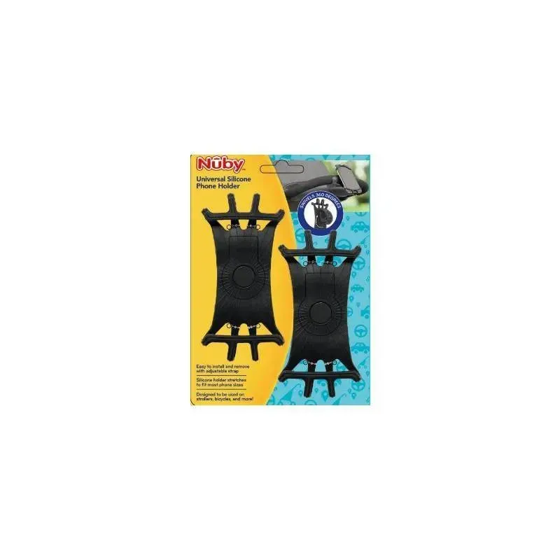 Nuby - 2Pk Silicone Phone Holder - Image 2