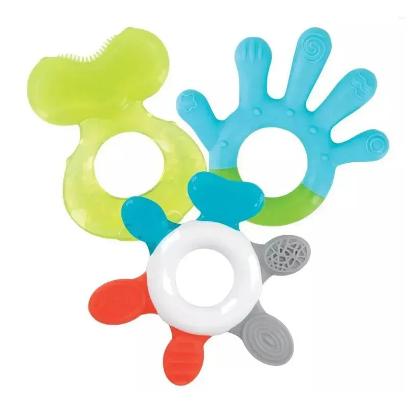 Nuby - 3 Stage Teether Set