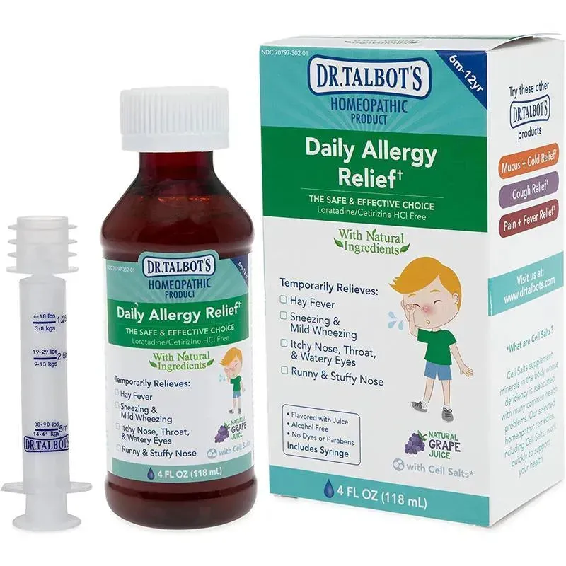 Nuby - 4 Oz Homeopathic Dr Talbots Allergy Relief - Image 3