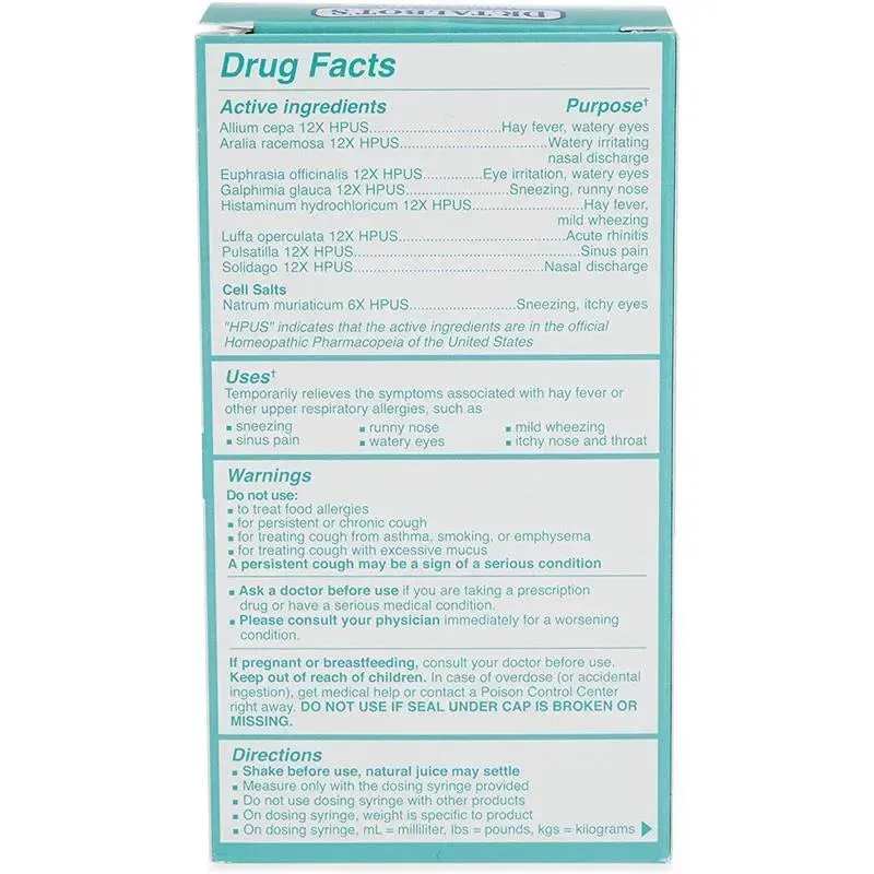 Nuby - 4 Oz Homeopathic Dr Talbots Allergy Relief - Image 7