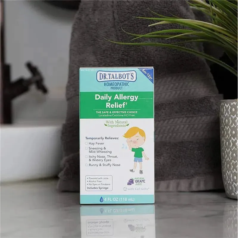 Nuby - 4 Oz Homeopathic Dr Talbots Allergy Relief - Image 8