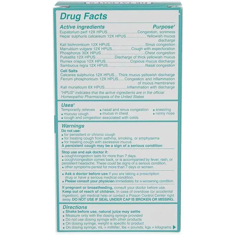 Nuby - 4 Oz Homeopathic Dr Talbots Mucus And Cold Relief - Image 6