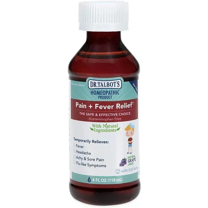 Nuby - 4 Oz Homeopathic Dr Talbots Pain And Fever Relief - Image 6