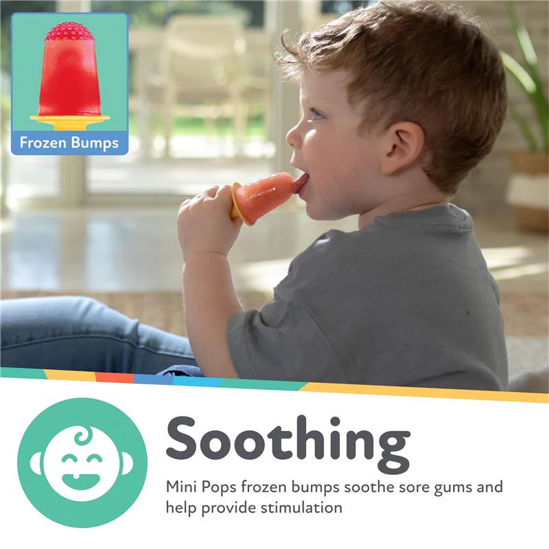 Nuby - 4Pk Stick Pops Silicone Popsicle Molds for Toddlers and Babies - Image 2