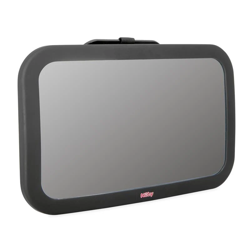 Nuby - Adjustable Backseat Baby Mirror with Swivel Base for Easy Viewing - Image 2