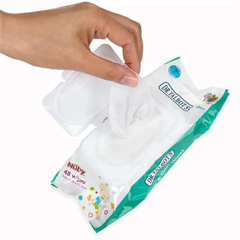 Nuby - All Natural Baby Tooth & Gum Wipes 48Ct - Image 3