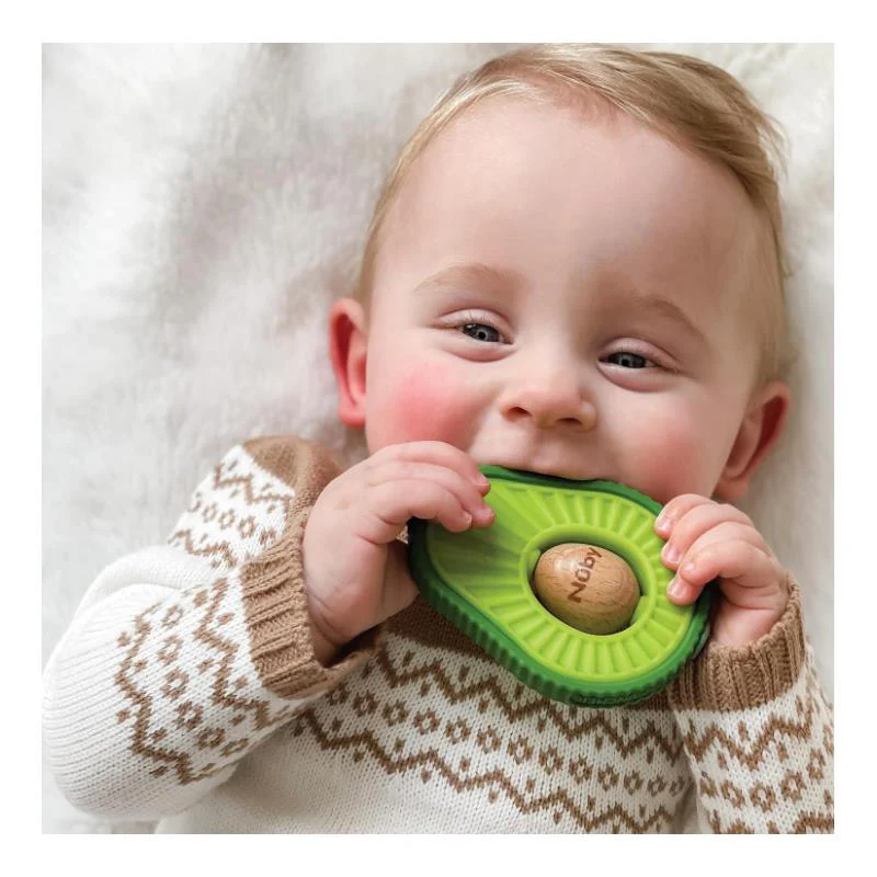 Nuby - Avo Muncher With Wood Spinner - Image 2