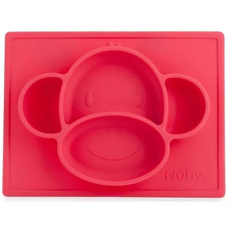 Nuby Baby Plates With Suction, Assorted - Image 3