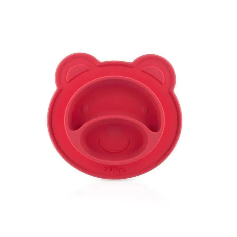 Nuby Bear Silicone Feeding Mat - Assorted Colors - Image 2