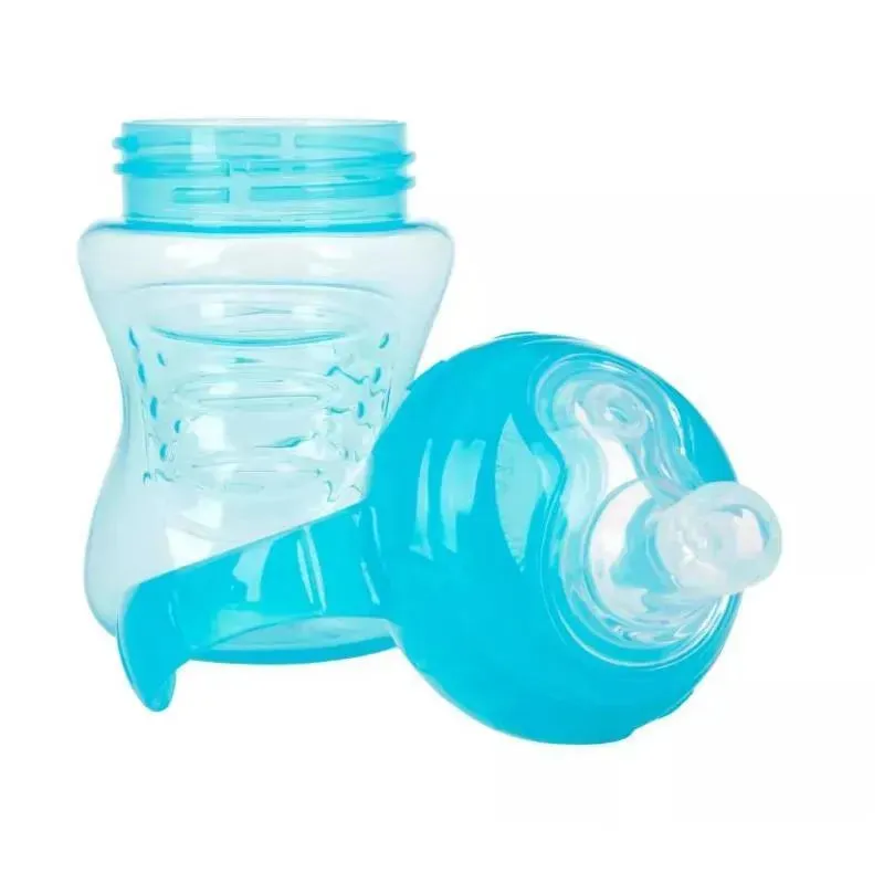 Nuby - Boy No Spill Super Spout Trainer Cup 8Oz, Bright Blue - Image 2