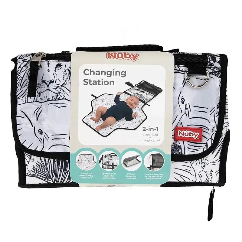 Nuby - Dr Talbots Animal Faces Print Changing Pad, With Case - Image 3