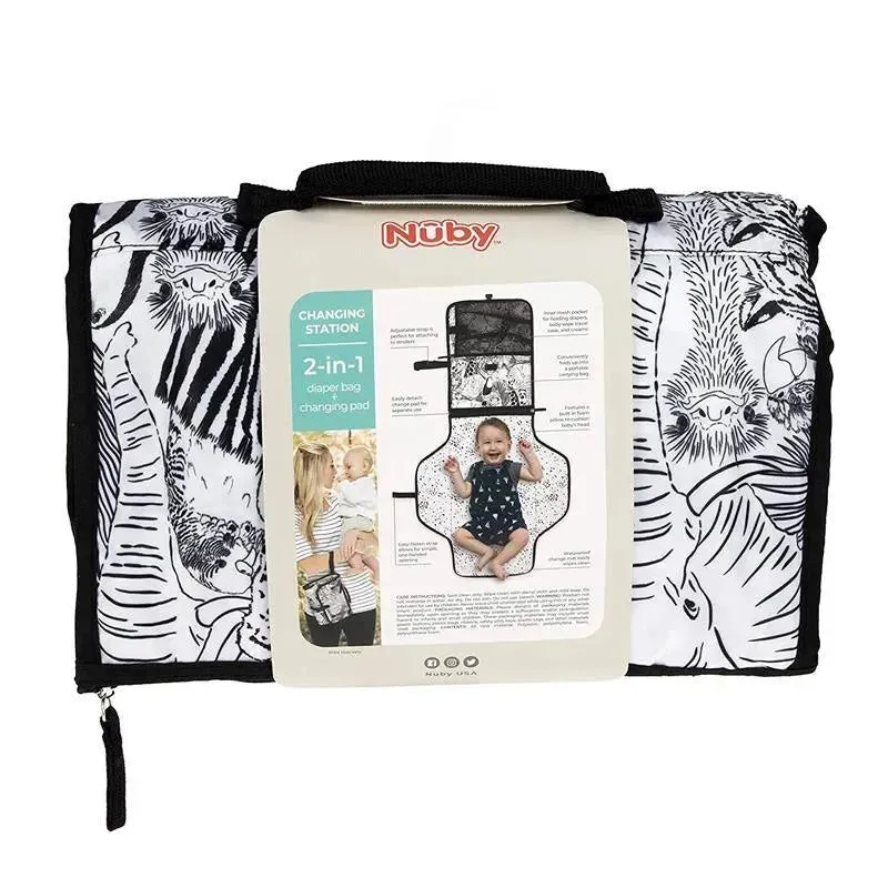 Nuby - Dr Talbots Animal Faces Print Changing Pad, With Case - Image 5