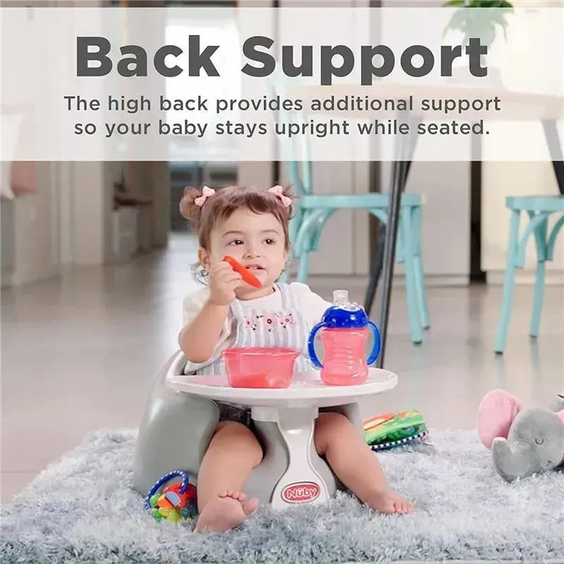 Nuby - Dr. Talbot's Foam Booster Seat, Gray - Image 6